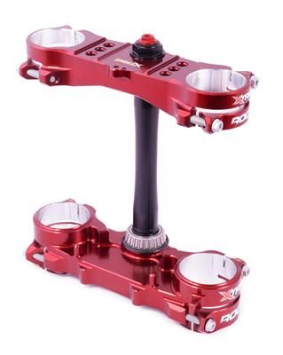 Triple clamp X-TRIG ROCS PRO 40201005 Brown