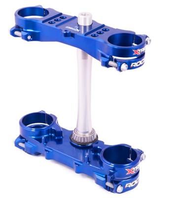 Triple clamp X-TRIG ROCS TECH 40201012 Plavi