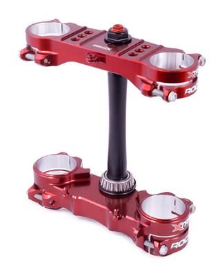 Triple clamp X-TRIG ROCS PRO 40301002 Brown