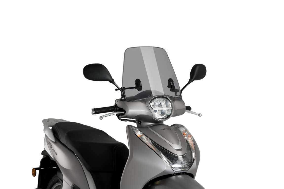 Windshield PUIG TRAFIC 20734H smoke for HONDA SH 125 2021-2023