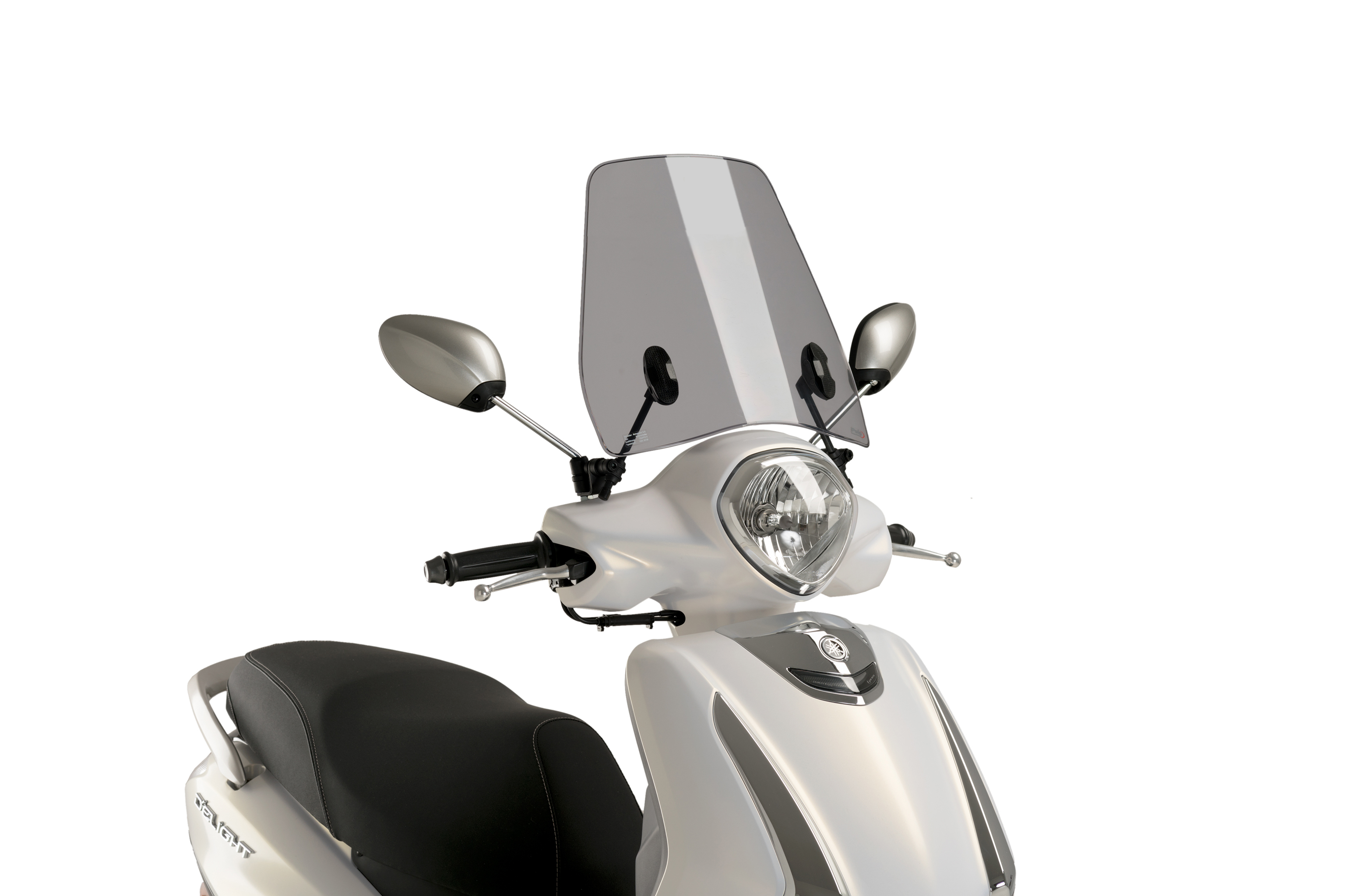 Windshield PUIG URBAN 20748H smoke for YAMAHA D'elight 125 2021-2026