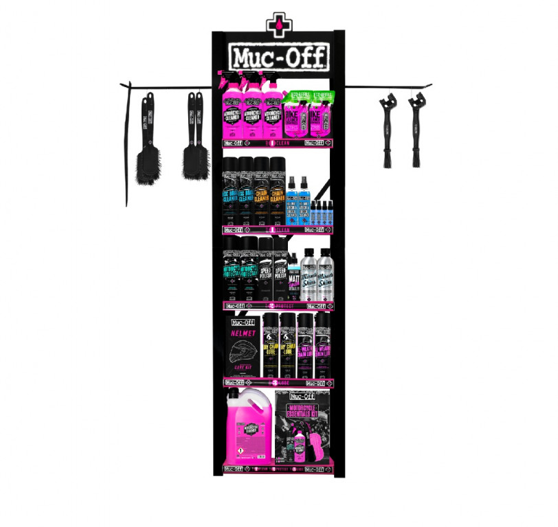 Premium TWIN display unit MUC-OFF 241 Inc Hook fittings (box 1)