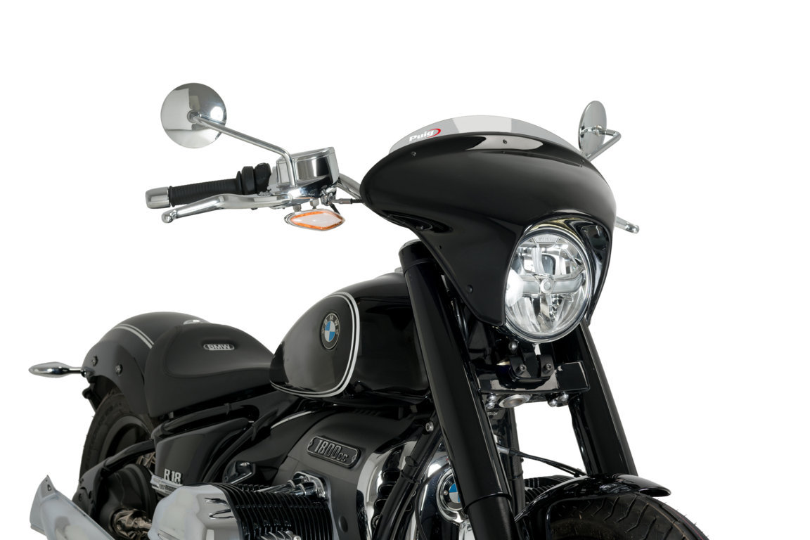 Windscreen PUIG BATWING SML SPORT 21047H smoke for BMW R18 2020-2026
