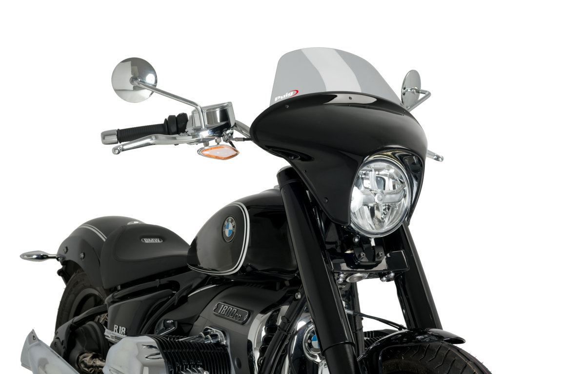 Windscreen PUIG BATWING SML TOURING 21048H smoke for BMW R18 2020-2026