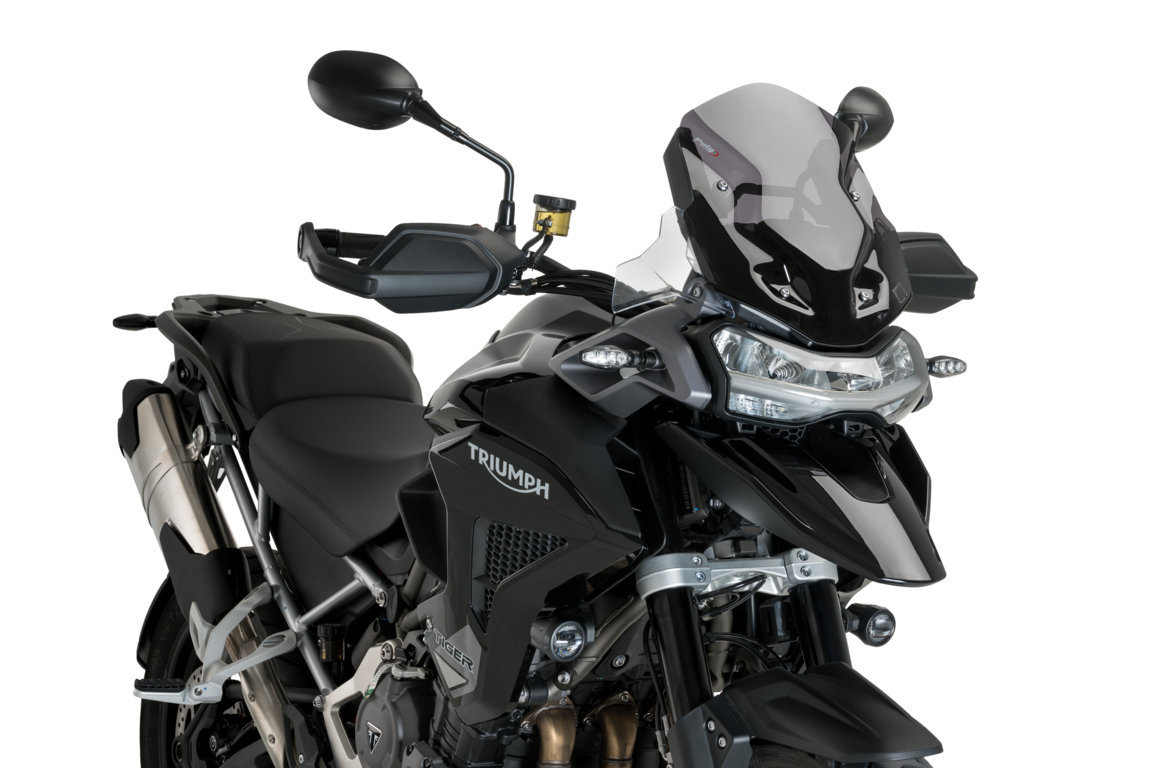 Windscreen PUIG SPORT 21394F dark smoke