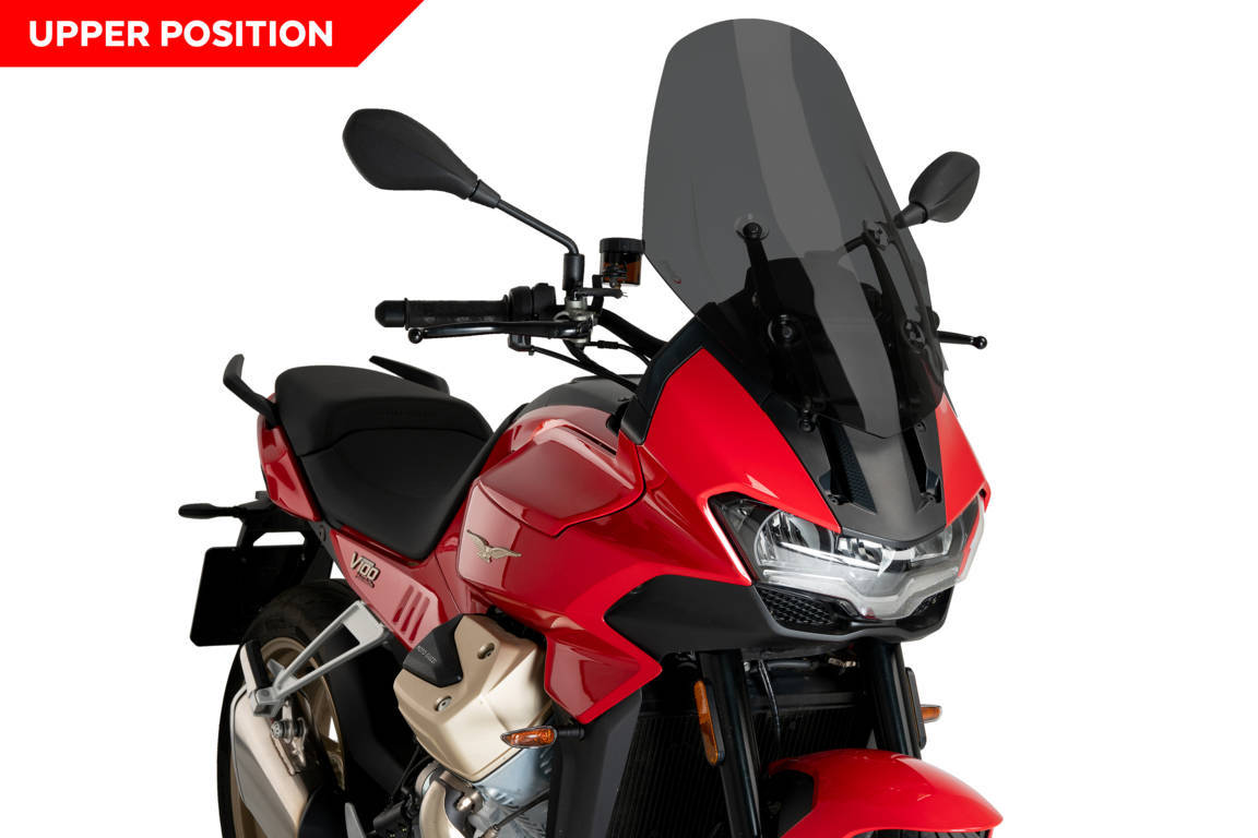 Windscreen PUIG TOURING 21484F dark smoke