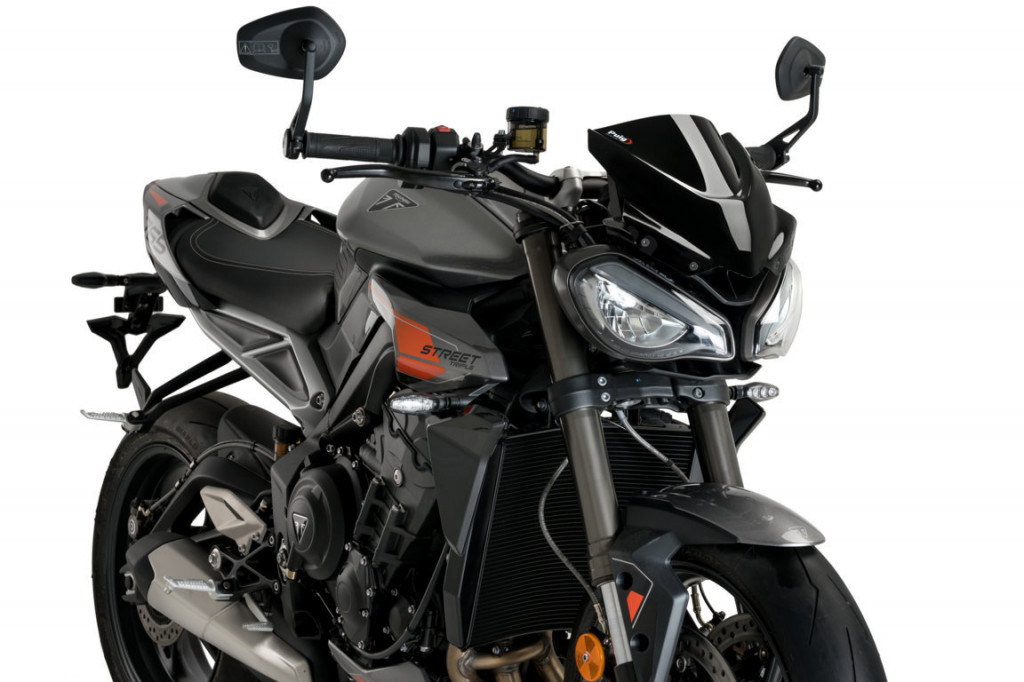 Windshield PUIG NEW GEN. SPORT 21592N Crni