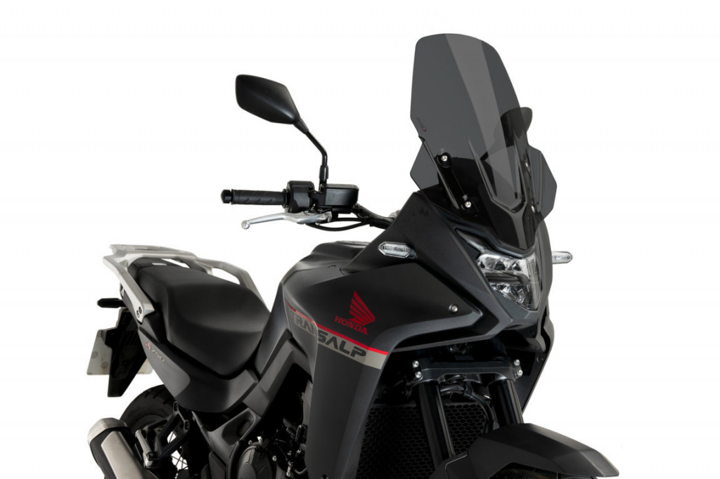 Windscreen PUIG TOURING 21656F dark smoke