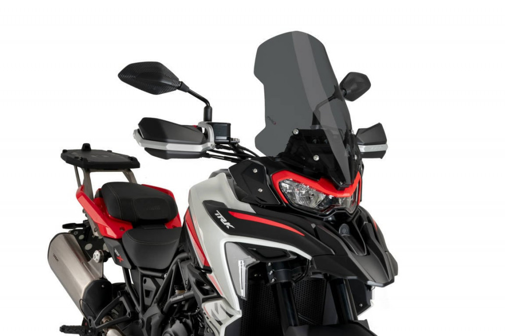 Windscreen PUIG TOURING 21754F dark smoke