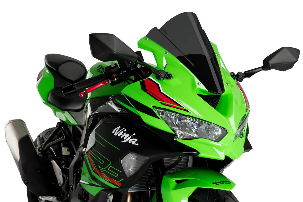 Windscreen PUIG Z-RACING 21767F dark smoke