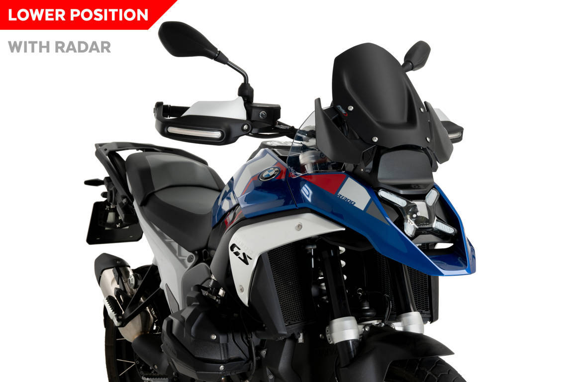 Windscreen PUIG SPORT 21794J matt black