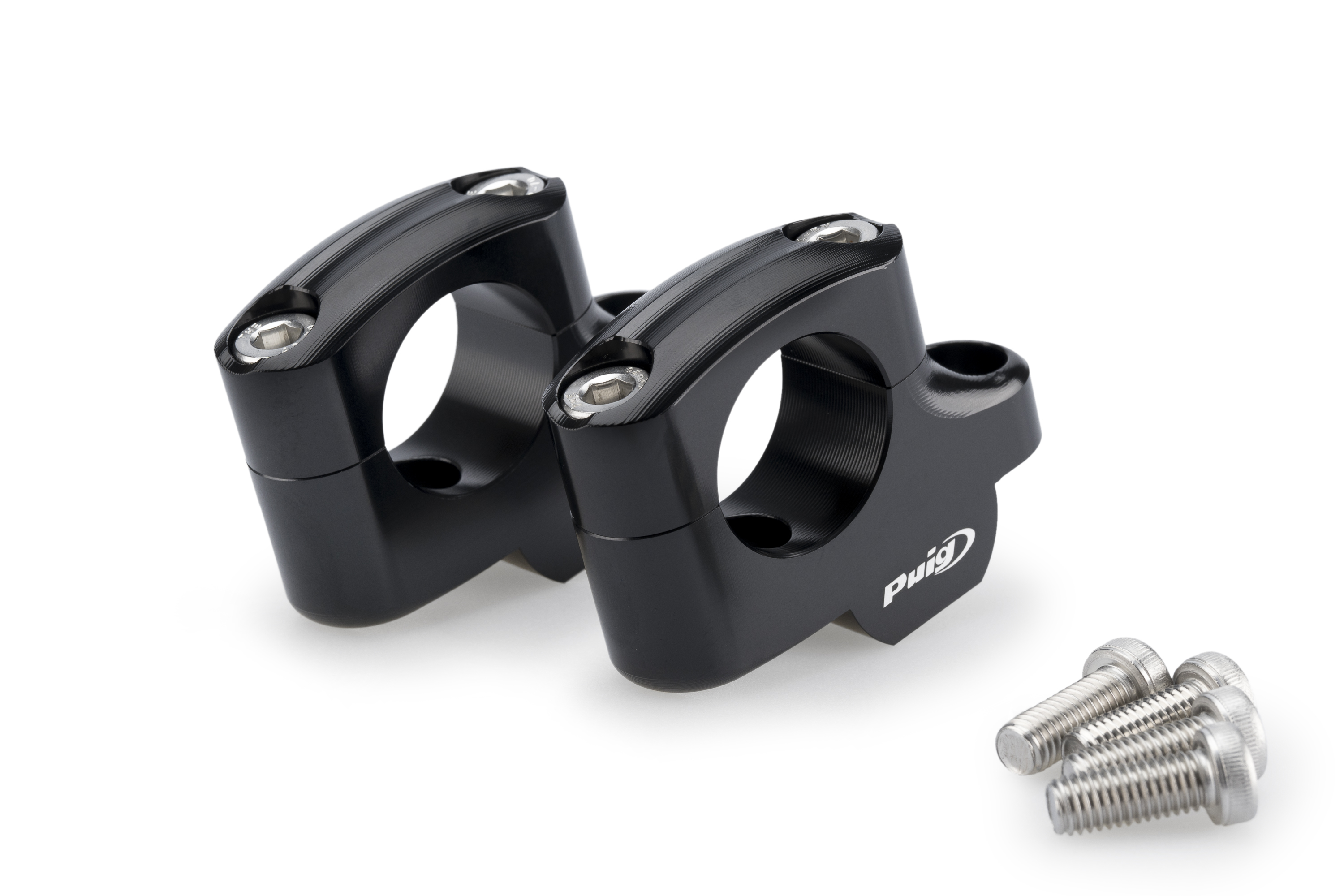 Risers PUIG PULLBACK 21801N Crni height 20mm, d 32mm