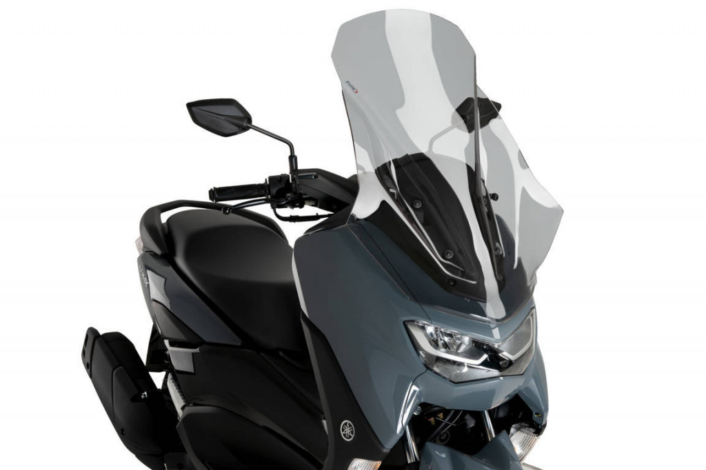 Windshield PUIG V-TECH LINE TOURING 21802H smoke for YAMAHA GPD 125 NMAX 2022-2024