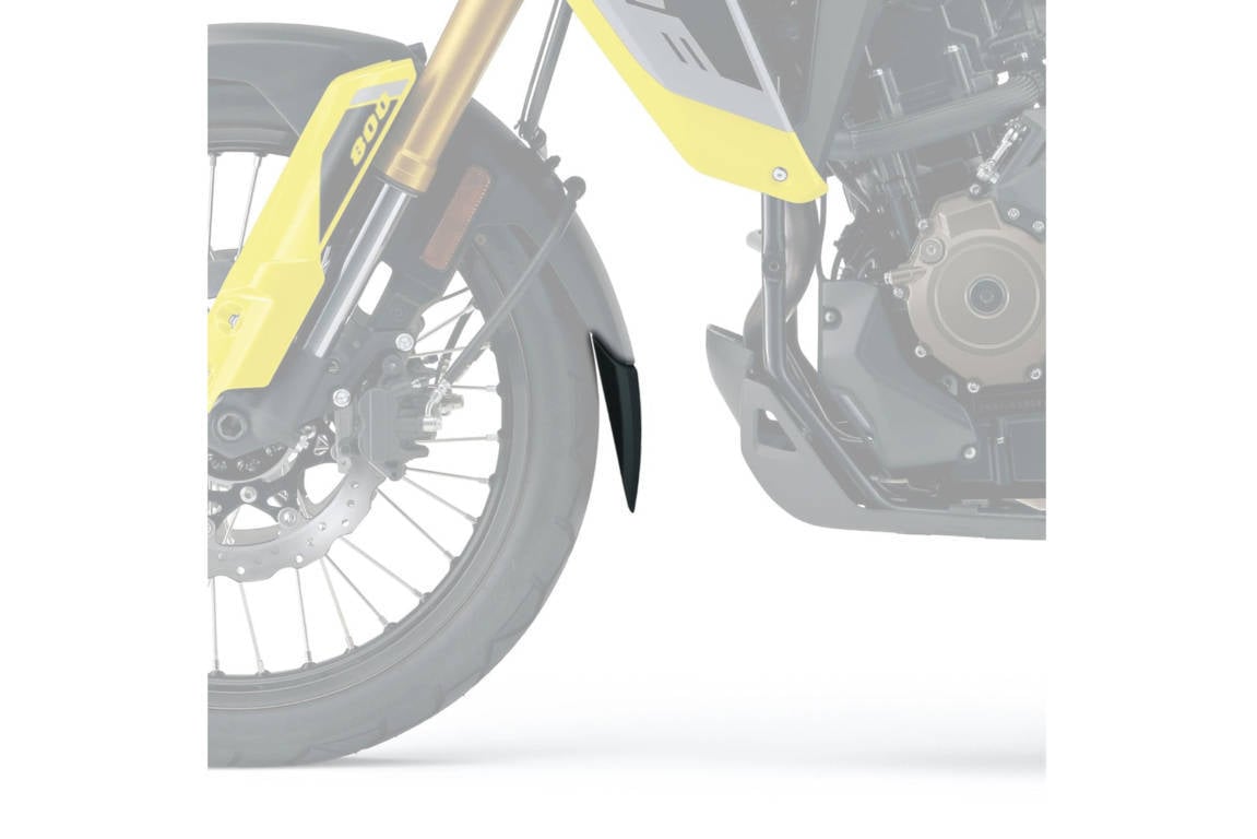 Front fender extension PUIG 21843N Crni