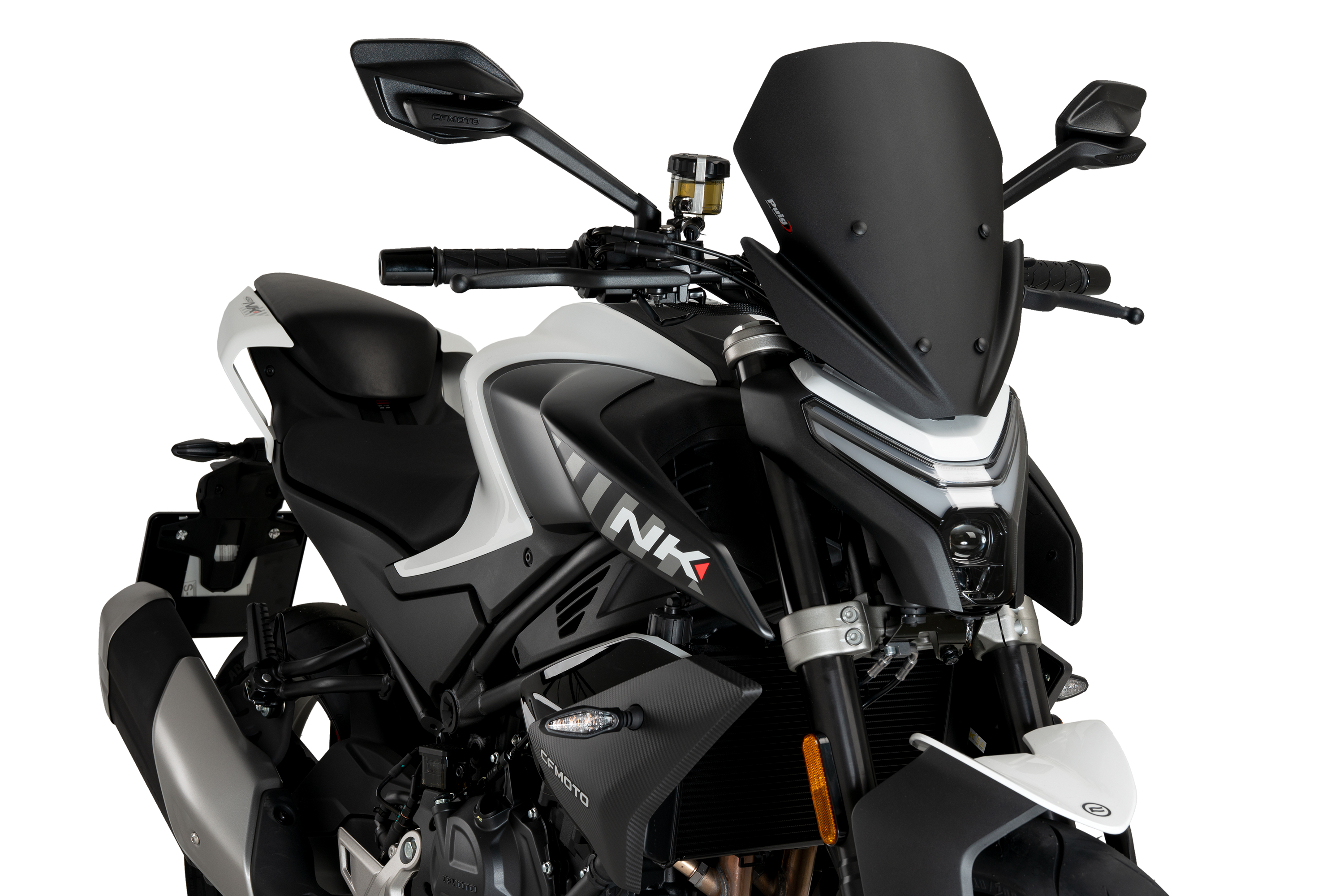 Windshield PUIG NEW GEN. SPORT 21866J matt black