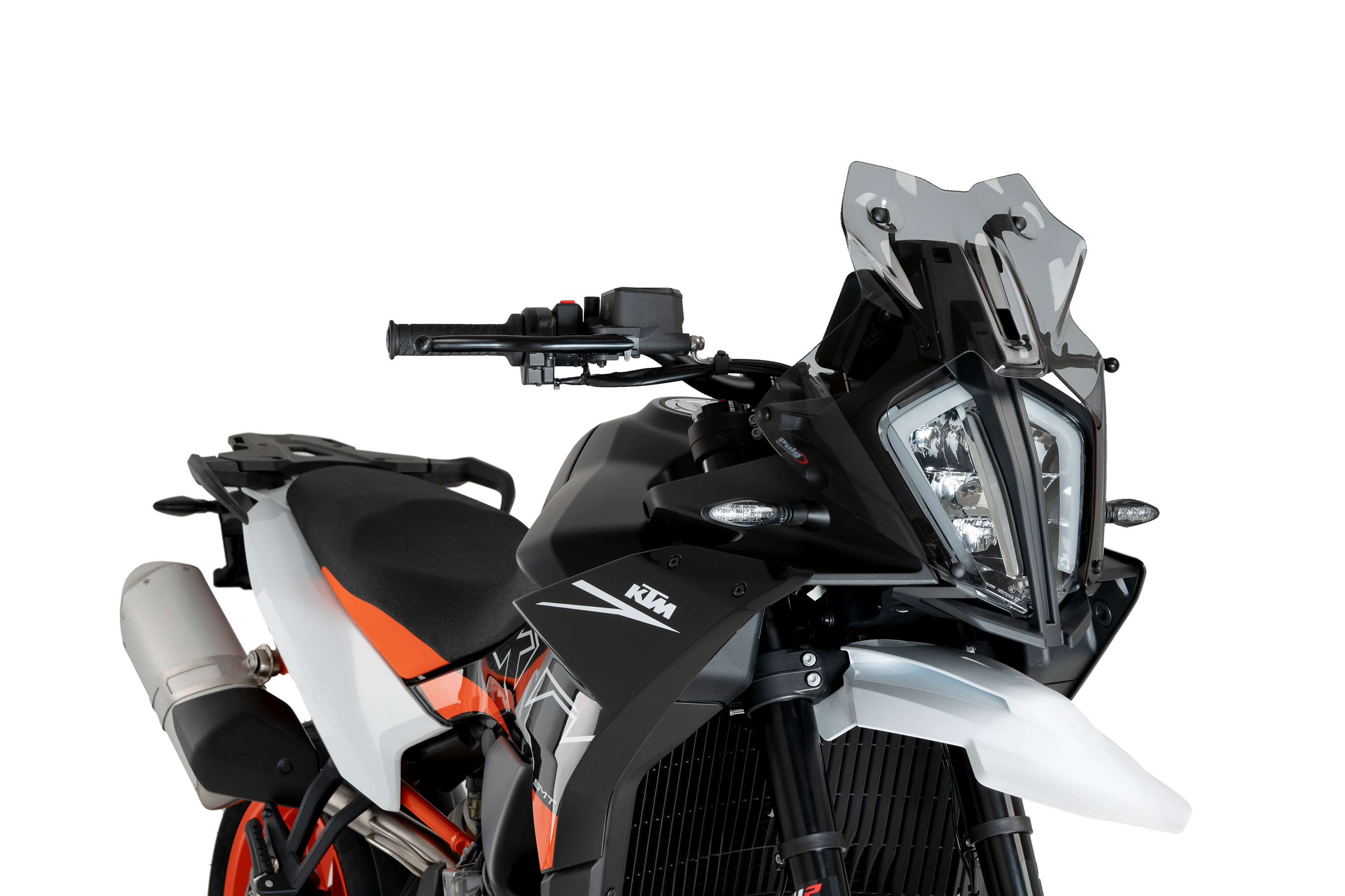 Windscreen PUIG SPORT 21868H smoke