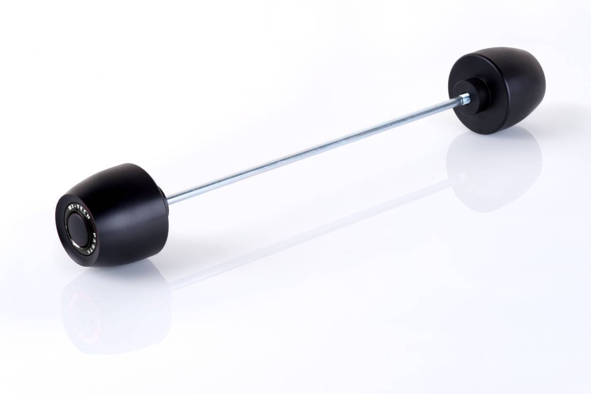 Axle sliders PUIG PHB19 21872N Crni without color caps, front