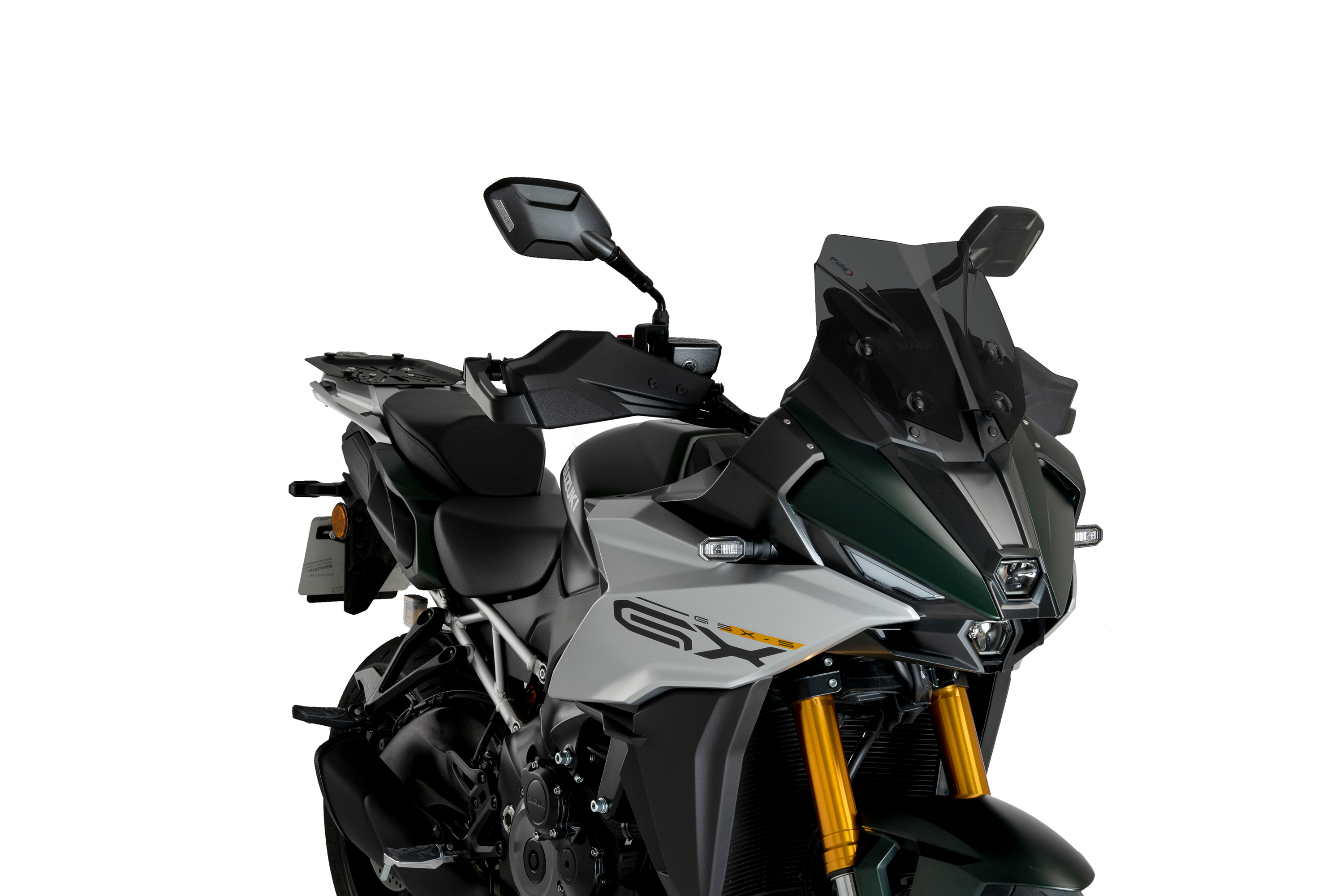 Windscreen PUIG SPORT 21987F dark smoke