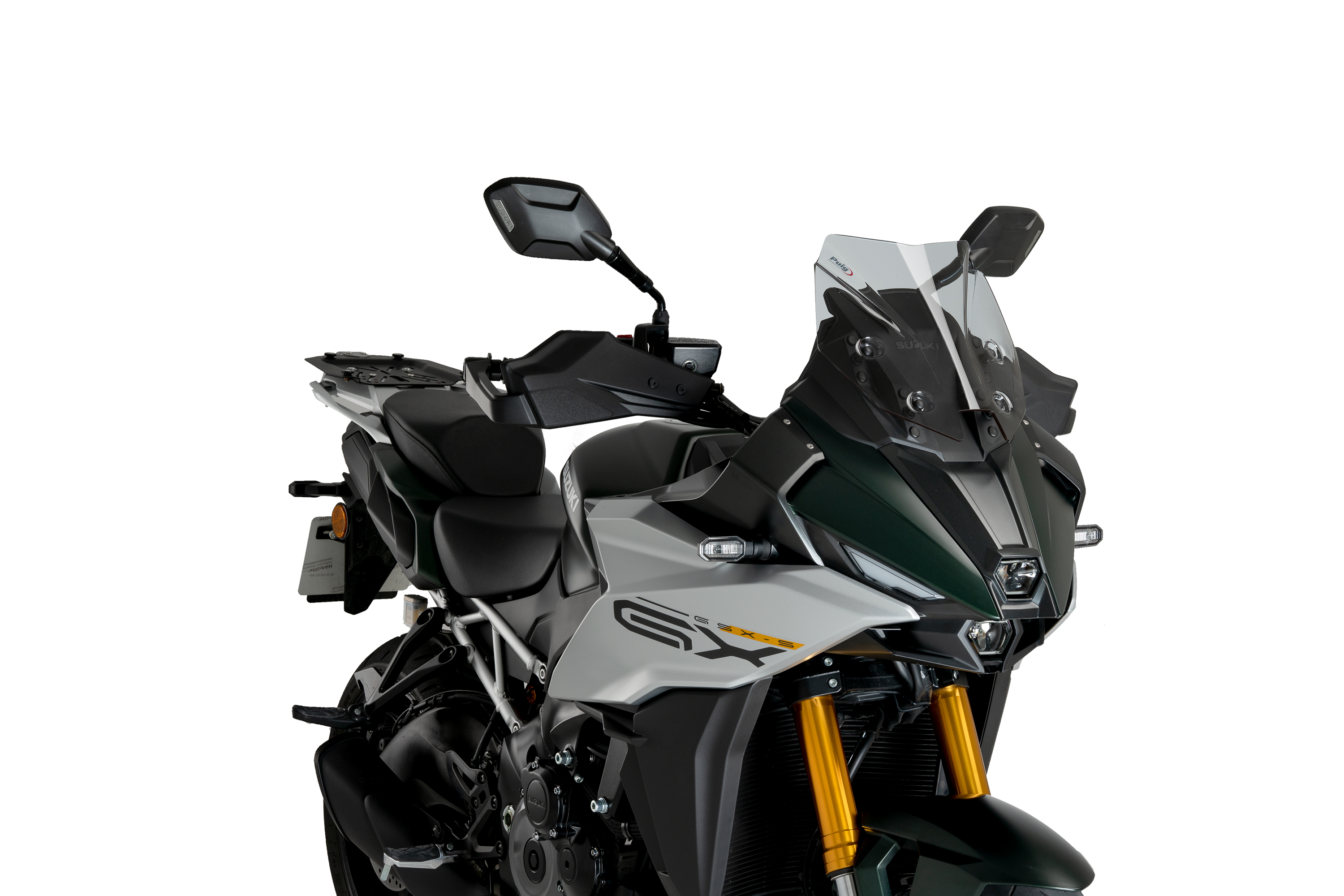 Windscreen PUIG SPORT 21987H smoke