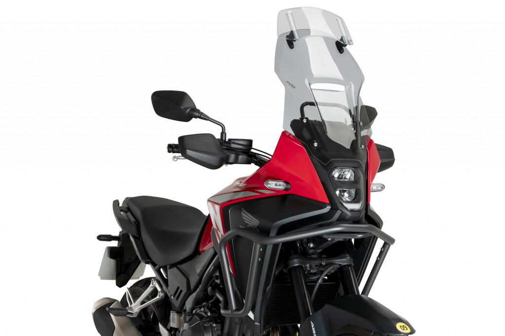Windscreen PUIG TOURING WITH VISOR 22022H smoke