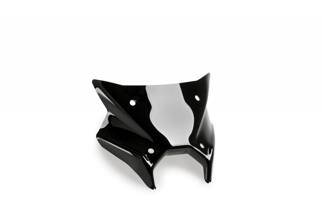 Windshield PUIG NEW GEN. SPORT PLUS 22093N Crni for YAMAHA MT-09 850 / 890 2024-2026