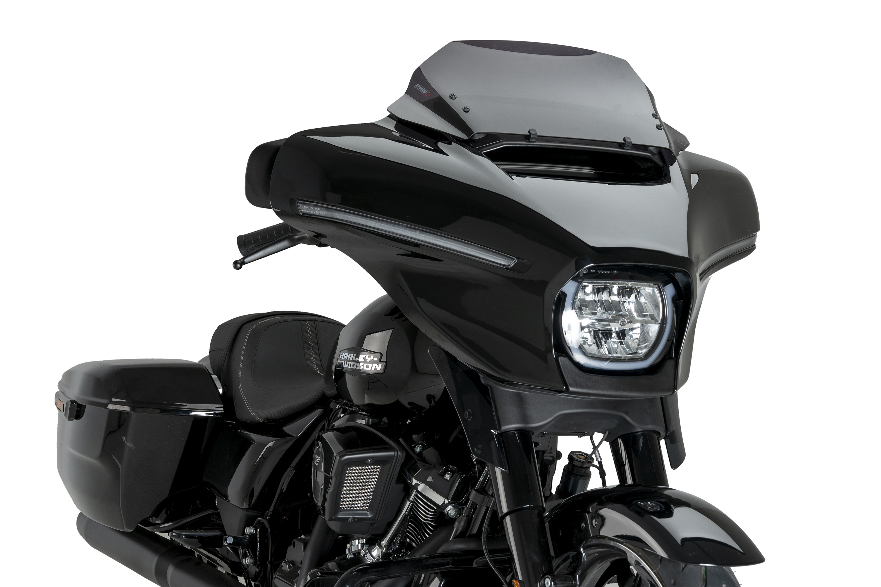 Windscreen PUIG HIGH-ROAD SPORT 22109F dark smoke