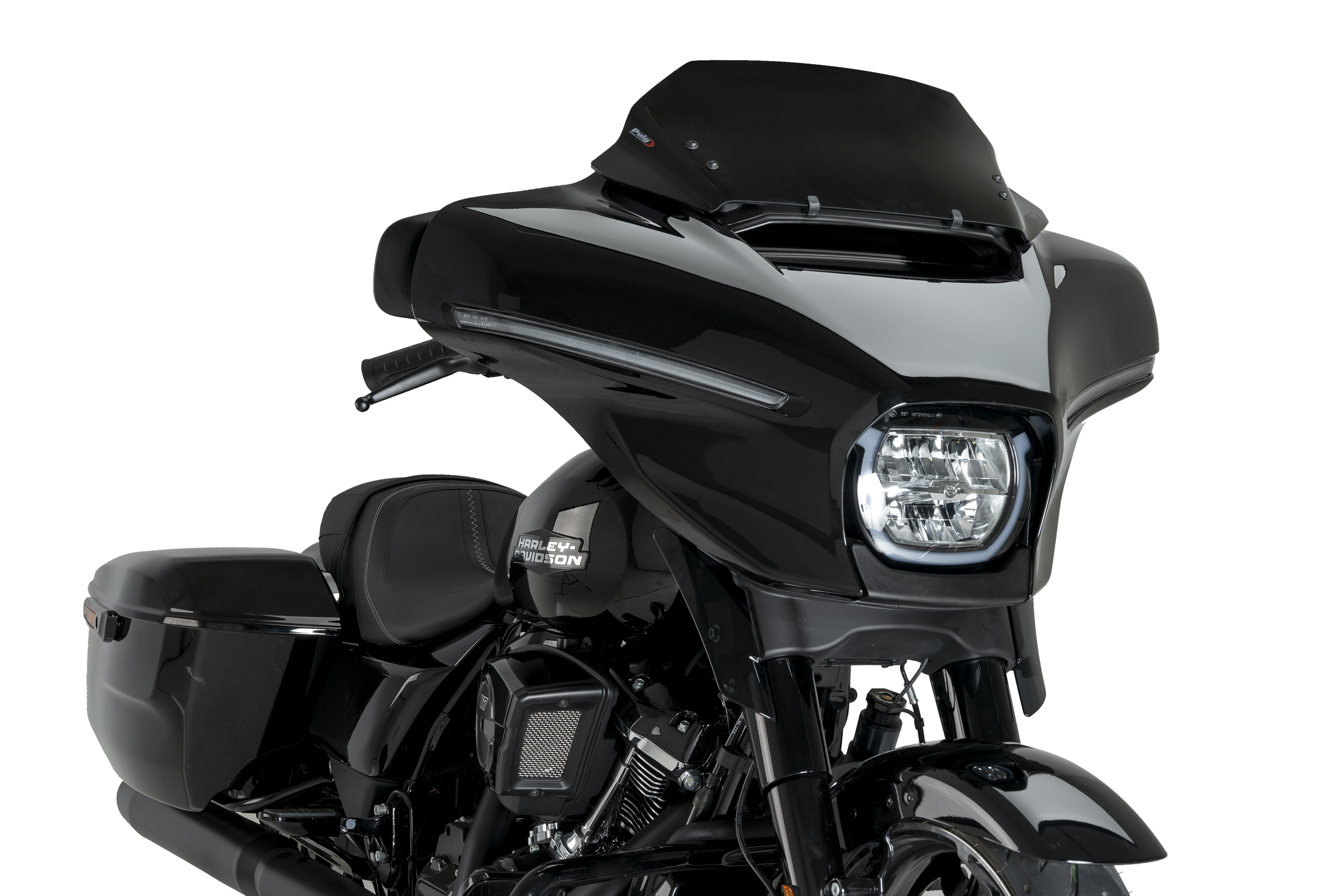 Windscreen PUIG HIGH-ROAD SPORT 22109N Crni