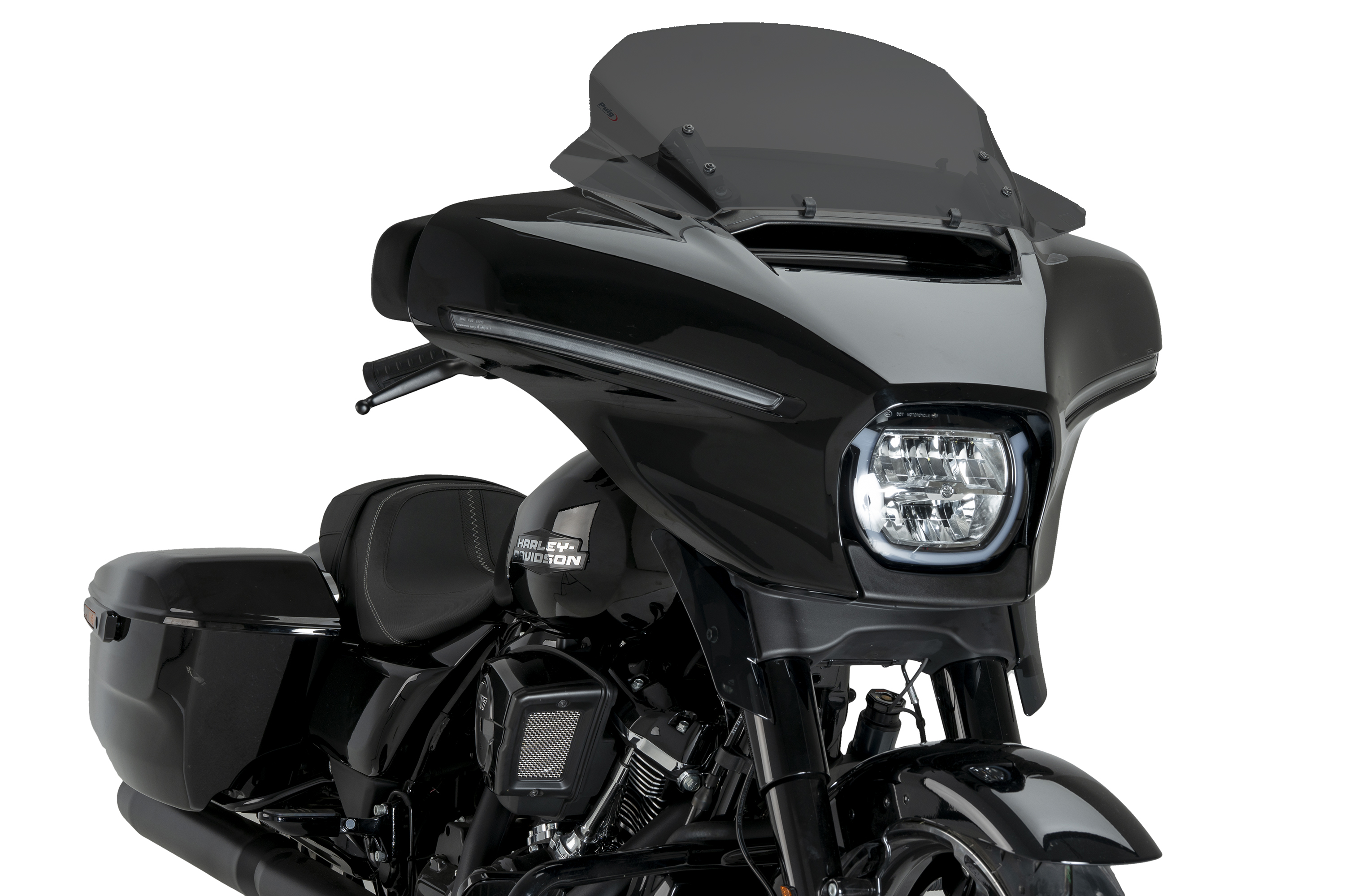 Windscreen PUIG HIGH-ROAD TOURING 22110F dark smoke