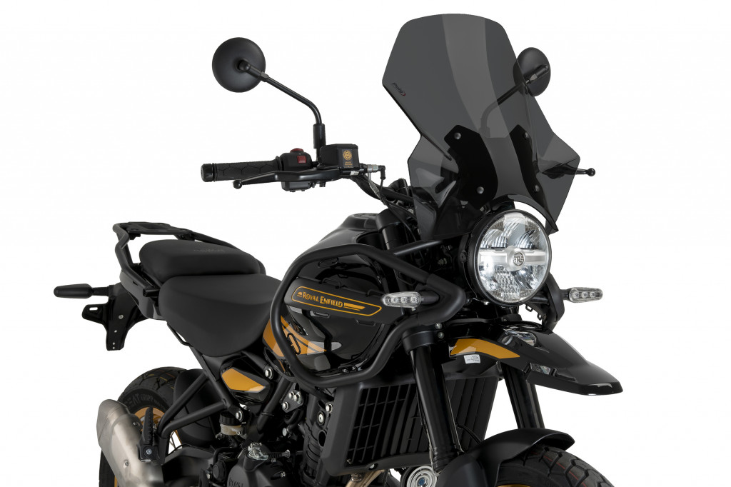 Windscreen PUIG ADJUSTABLE 22113F dark smoke