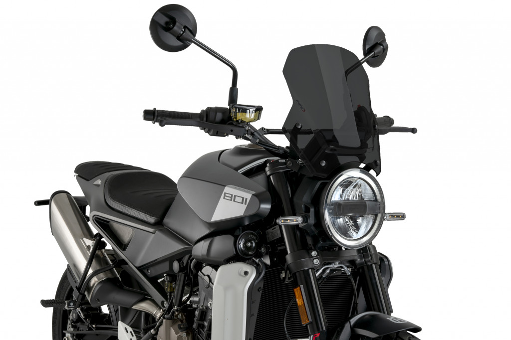 Windshield PUIG NEW GEN. SPORT 22189F dark smoke