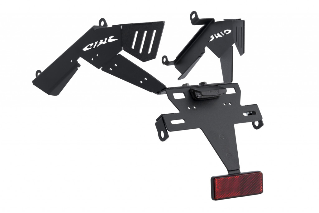 Adjustable license support PUIG 22193N Crni