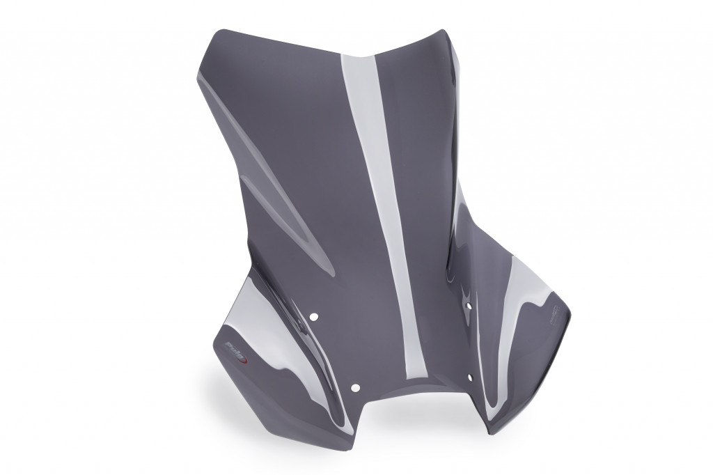 Windscreen PUIG TOURING PLUS 22268F dark smoke