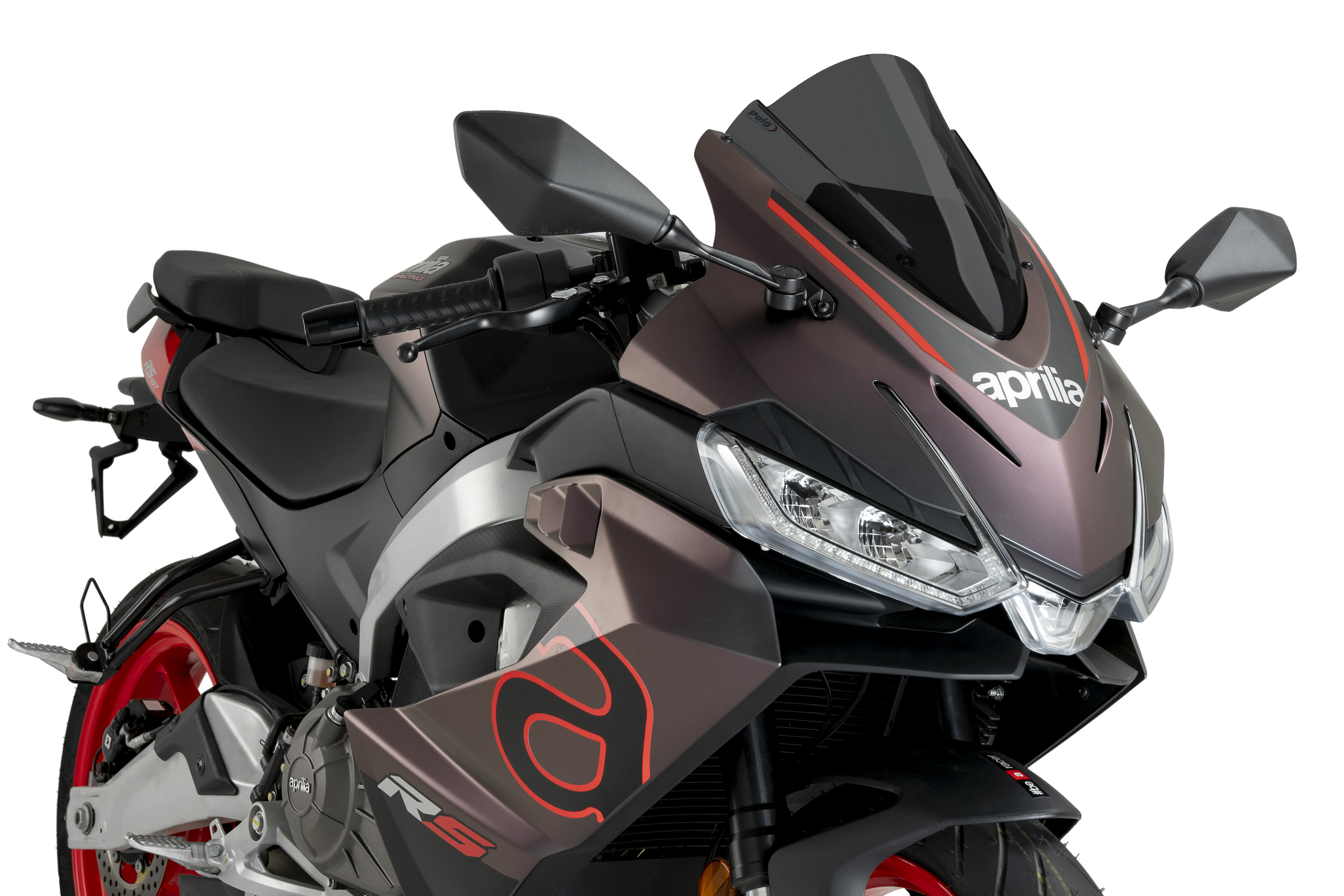 Windscreen PUIG Z-RACING 22273F dark smoke