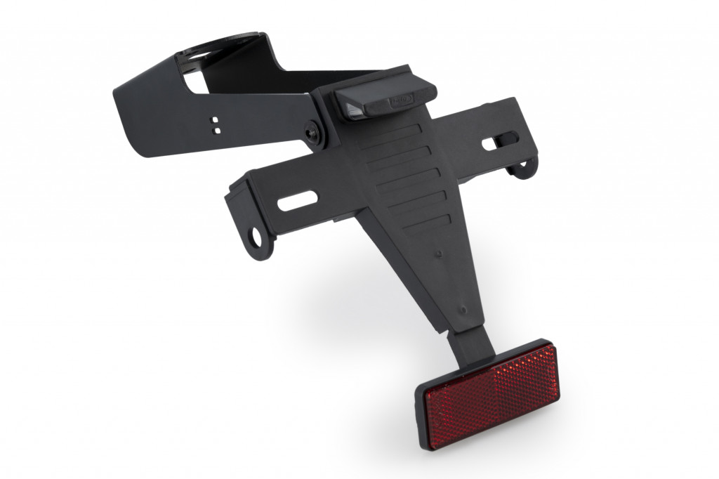 Adjustable license support PUIG 22378N Crni
