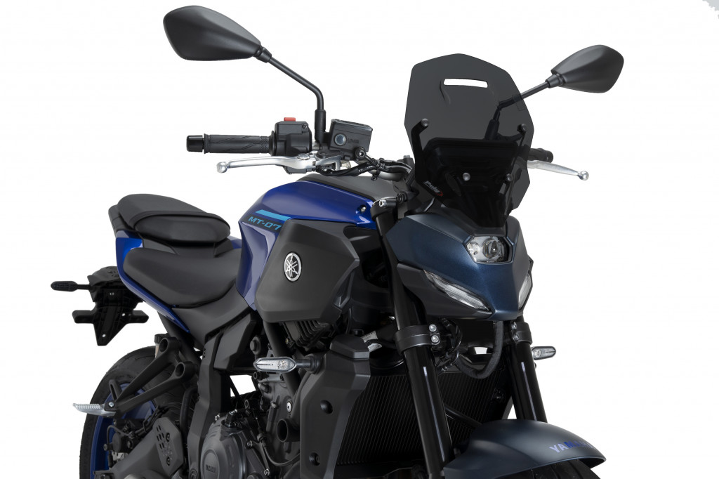 Windshield PUIG NEW GEN. TOURING 22413F dark smoke
