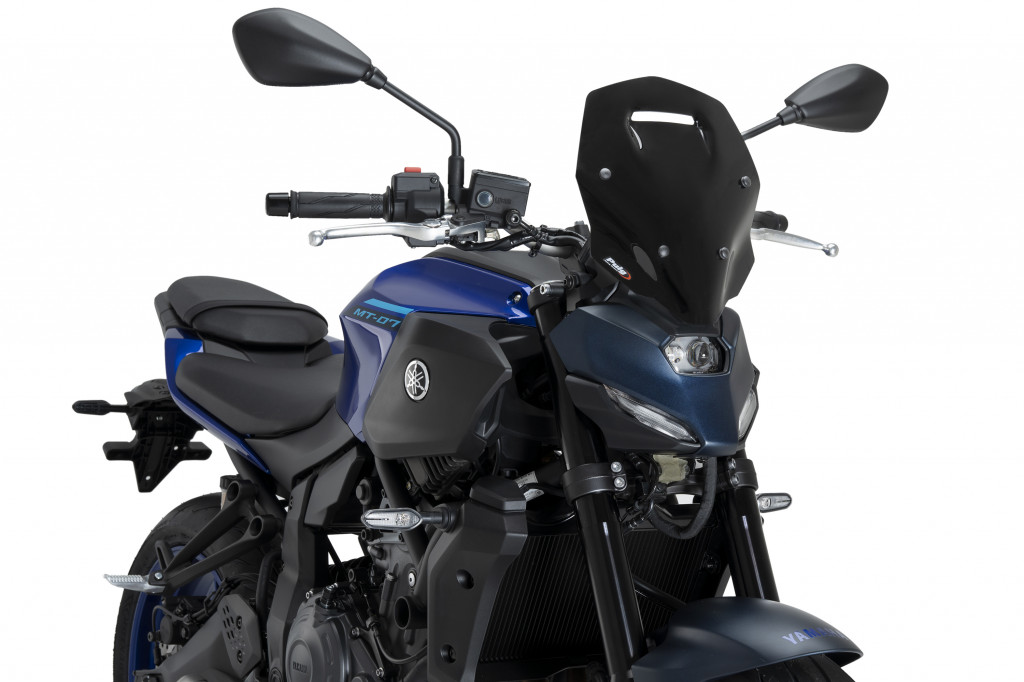 Windshield PUIG NEW GEN. TOURING 22413N Crni