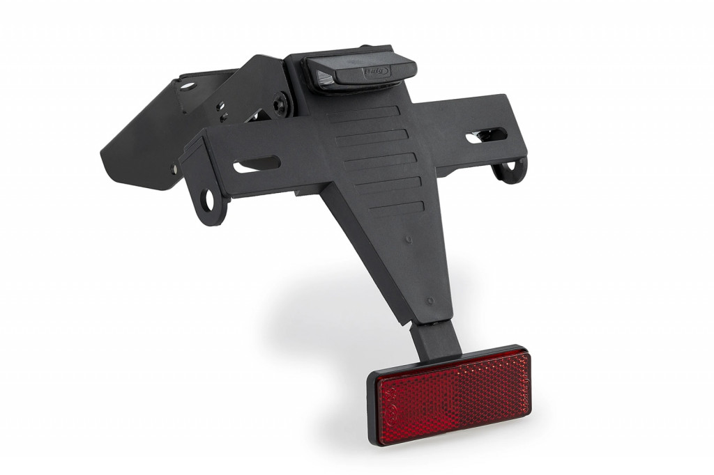 Adjustable license support PUIG 22436N Crni