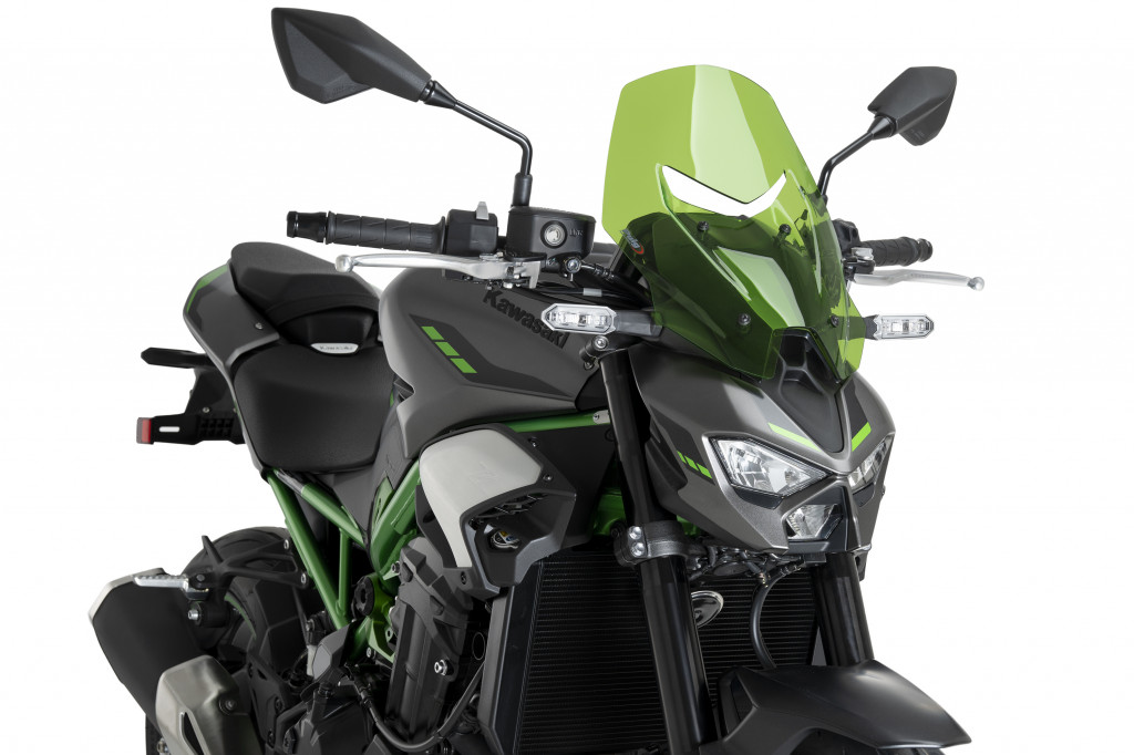 Windshield PUIG NEW GEN. TOURING 22440V green