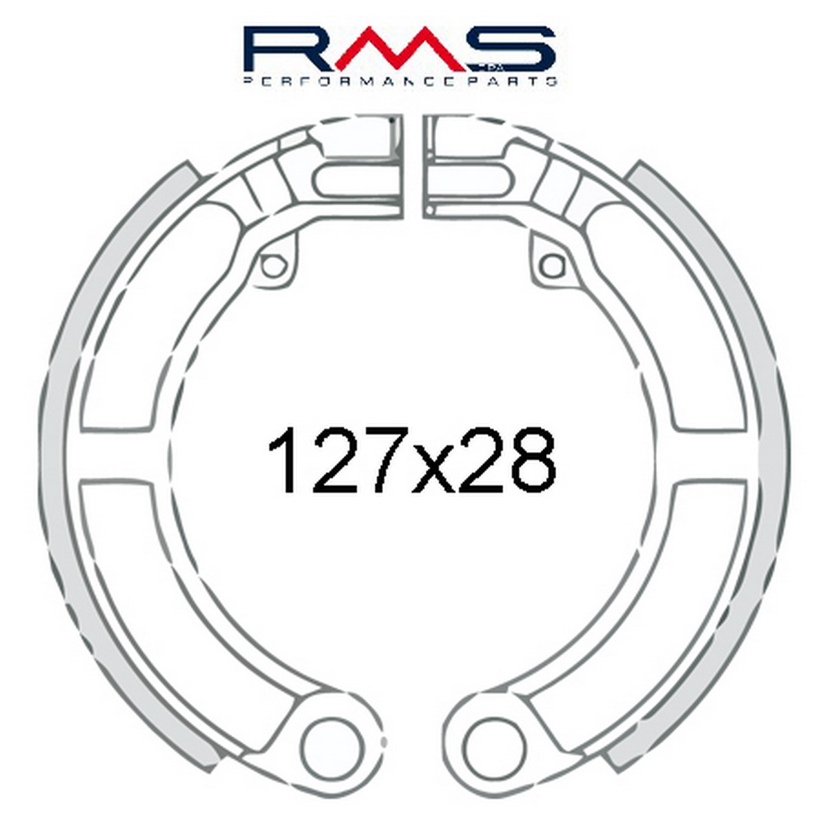 Čeljusti kočnica (pakne) RMS 225120540