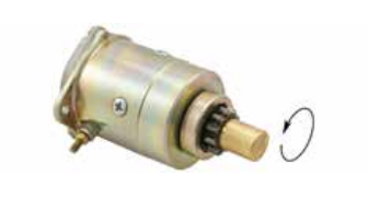 Starter motor RMS 246390071 for PIAGGIO/VESPA PK 50 1982-1990, PIAGGIO/VESPA PK 125 1982-1990