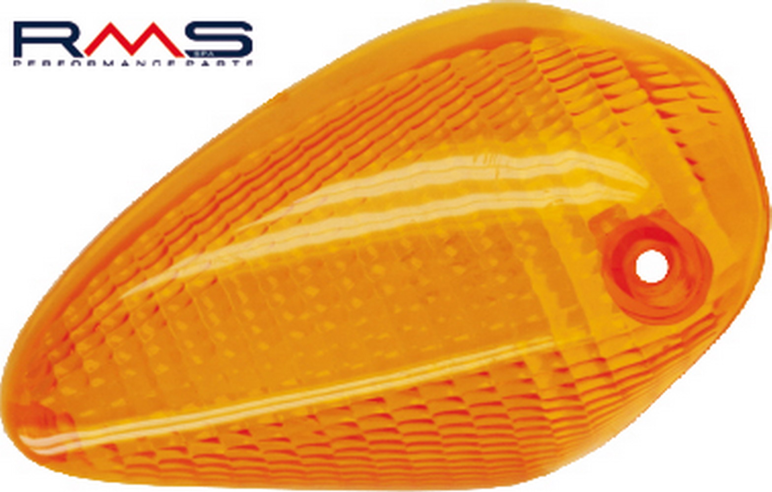 Indicator lens - left front RMS 246470290 orange E-mark