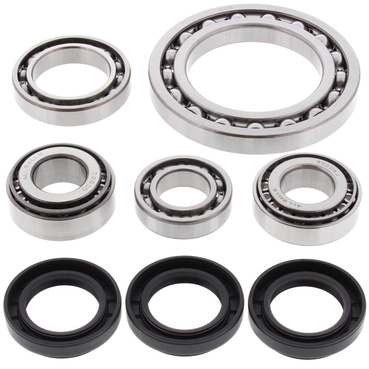 Differential bearing and seal kit All Balls Racing 25-2022