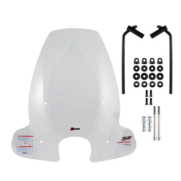 Windscreen Faco 267008042 725x735 for PIAGGIO/VESPA Liberty 50 2T 2004, PIAGGIO/VESPA Liberty 125 / S (2006<) 2006-2015