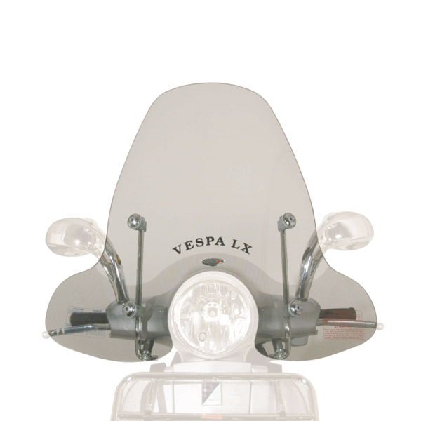 Windscreen Faco 267008060 650X730 for PIAGGIO/VESPA LX 125 2005-2014, PIAGGIO/VESPA LX 50 2005-2013