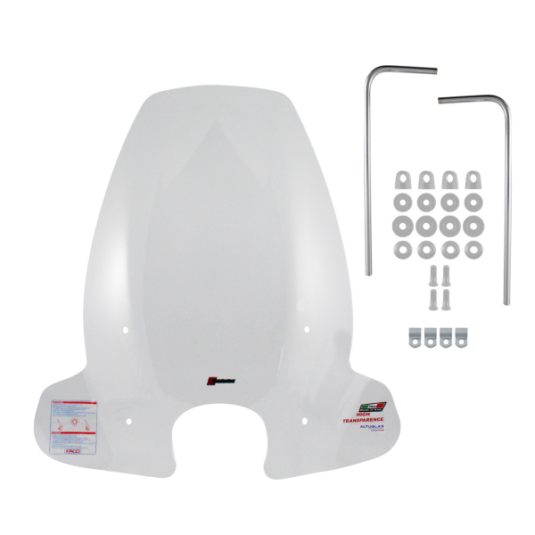 Windscreen Faco 267008121 725x735 for PIAGGIO/VESPA Liberty 125 IGET 3V 2016-2019, PIAGGIO/VESPA Liberty Delivery 125 2017-2020
