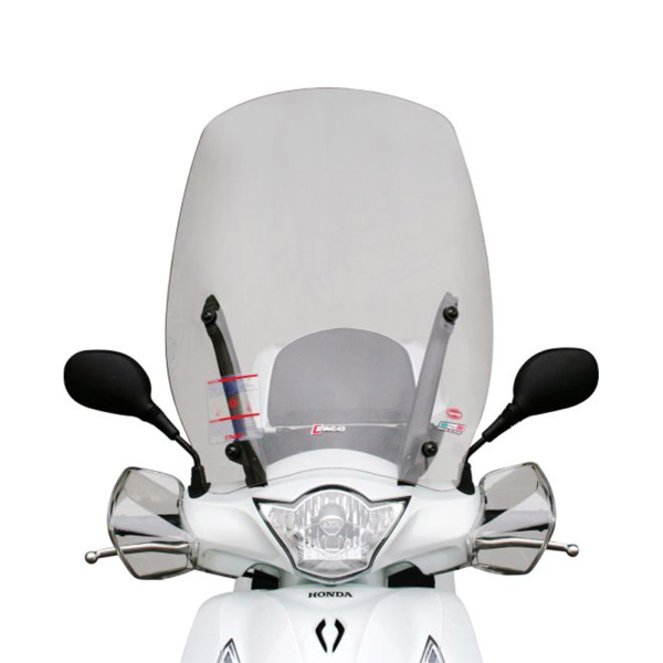 Plate Windscreen Faco 267008257 625x565 for HONDA SH 125 2012-2016