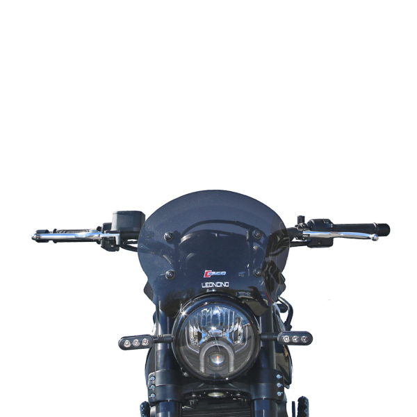 Windscreen Faco 267008266 smoke 330x345 for BENELLI Leoncino 500 2017-2019, BENELLI Leoncino 250 2019