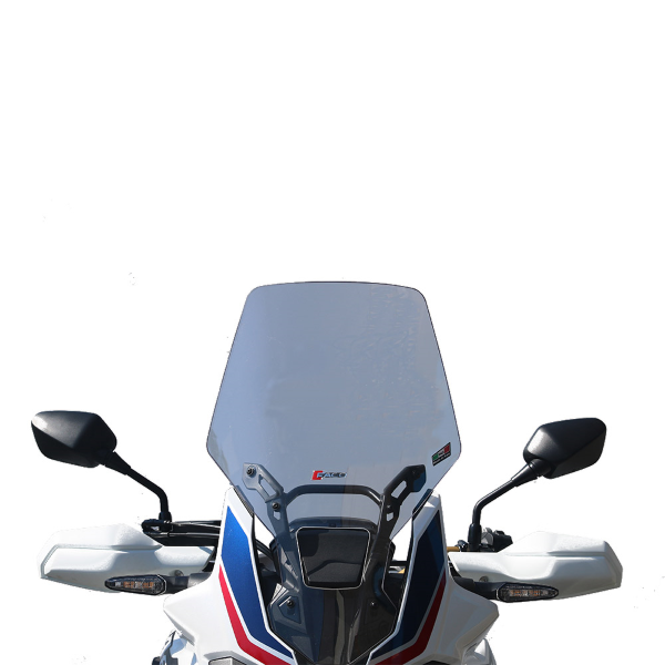 Windscreen Faco 267008282 transparent 580x380 for HONDA CRF 1000 L Africa Twin 2016-2019