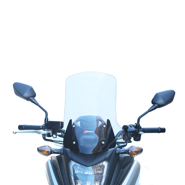 Windscreen Faco 267008289 transparent 500x385 for HONDA NC 750 X / XD 2016-2019
