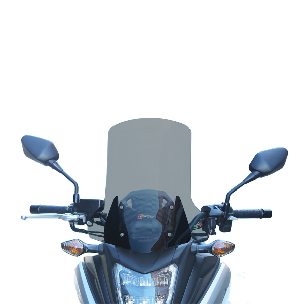 Windscreen Faco 267008290 smoke 500x385 for HONDA NC 750 X / XD 2016-2019